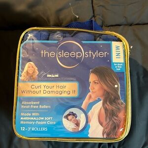 The sleepy styler
Heat free rollers